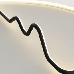 Moderne Loftslampe Home Decor Ring Loftslampe