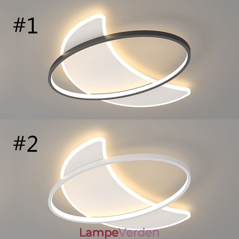 Moderne Loftslys Dekoration Måne Loftslampe