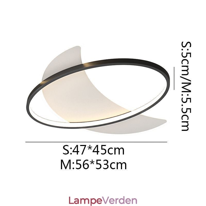 Moderne Loftslys Dekoration Måne Loftslampe