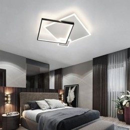 Moderne loftslampe Geometrisk firkantet loftslampe