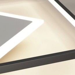 Moderne loftslampe Geometrisk firkantet loftslampe