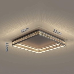 Loftslys Fuglerede Firkantet Lampe Moderne Armaturer