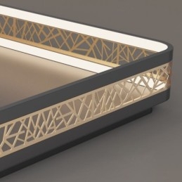 Loftslys Fuglerede Firkantet Lampe Moderne Armaturer