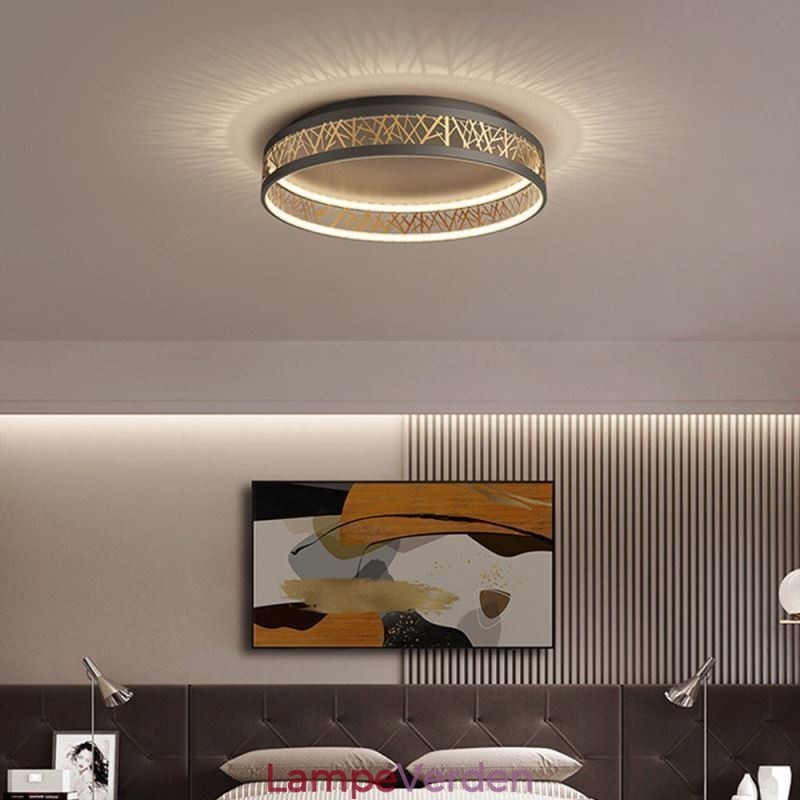 Loftslys Fuglerede Rund Lampe Moderne Armaturer