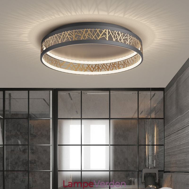 Loftslys Fuglerede Rund Lampe Moderne Armaturer