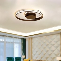 Moderne Loftslamper Dobbelt Runde Lamper