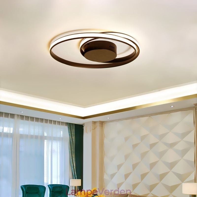 Moderne Loftslamper Dobbelt Runde Lamper