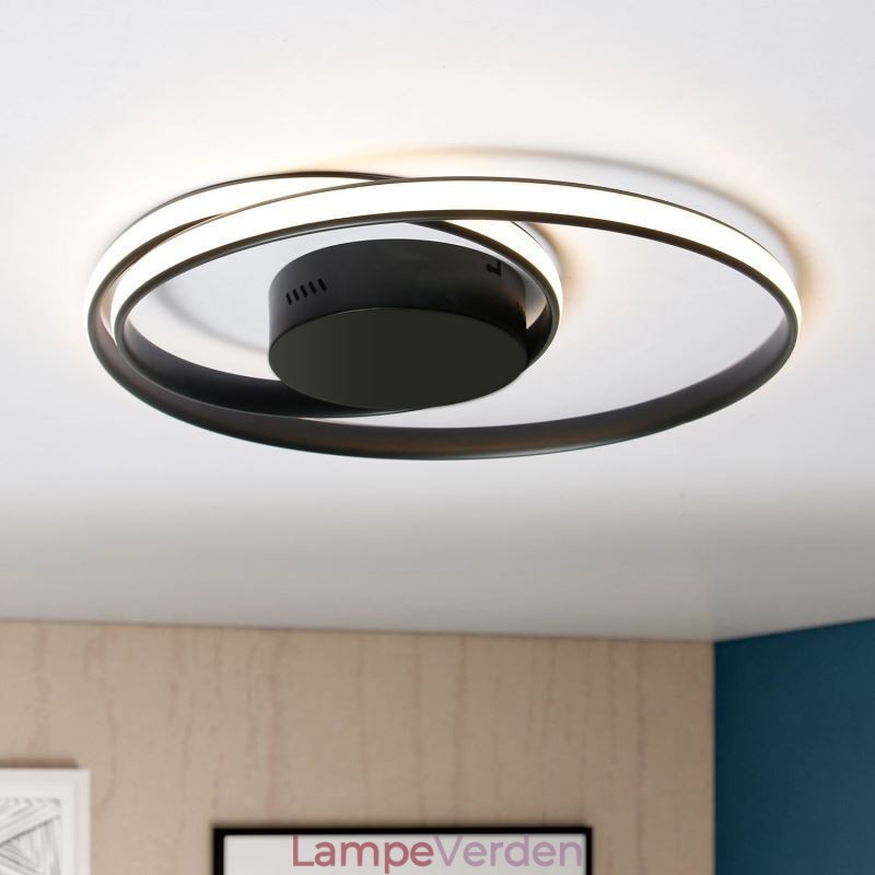 Moderne Loftslamper Dobbelt Runde Lamper