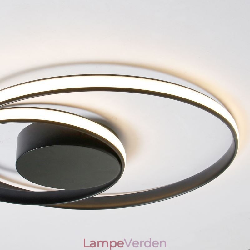 Moderne Loftslamper Dobbelt Runde Lamper