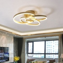 Moderne Loftslampe 3 Rings Loftslampe