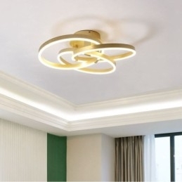 Moderne Loftslampe 3 Rings Loftslampe