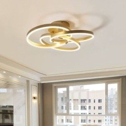 Moderne Loftslampe 3 Rings Loftslampe