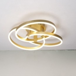 Moderne Loftslampe 3 Rings Loftslampe