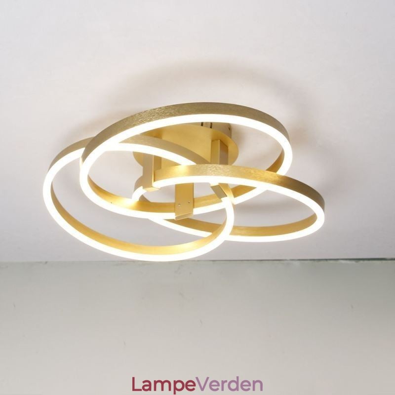 Moderne Loftslampe 3 Rings Loftslampe