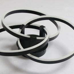 Moderne Loftslampe 3 Rings Loftslampe