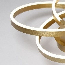 Moderne Loftslampe 3 Rings Loftslampe