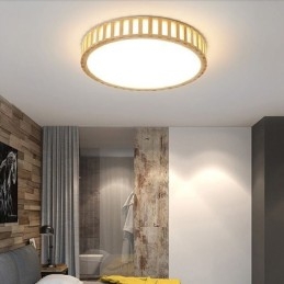 Japansk lampe træloftsbelysning