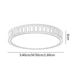 Japansk lampe træloftsbelysning