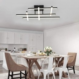 Flush Mount Loftslampe Aluminium Loftslampe