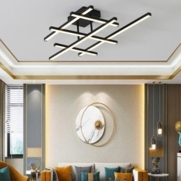 Flush Mount Loftslampe Aluminium Loftslampe