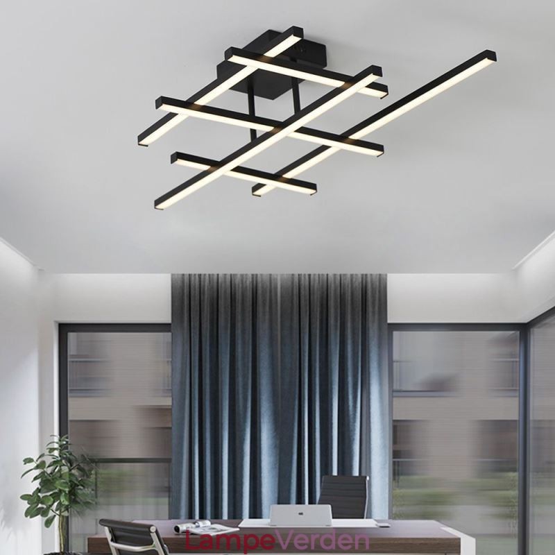 Flush Mount Loftslampe Aluminium Loftslampe