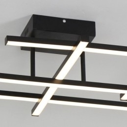 Flush Mount Loftslampe Aluminium Loftslampe