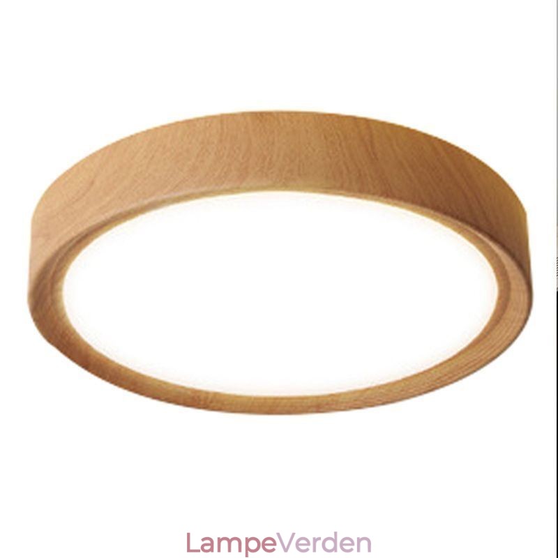 Træloftslamper Japansk loftslampe