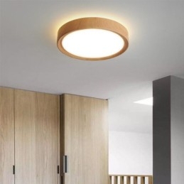 Træloftslamper Japansk loftslampe