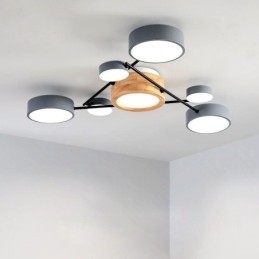 Moderne molekylær form akryl loftslampe