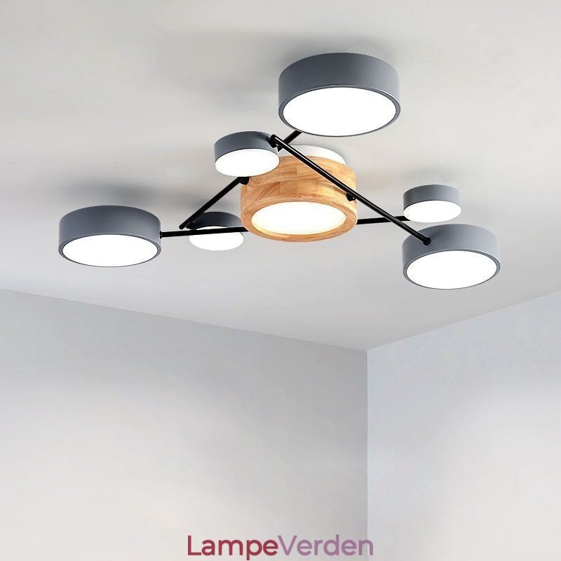 Moderne molekylær form akryl loftslampe