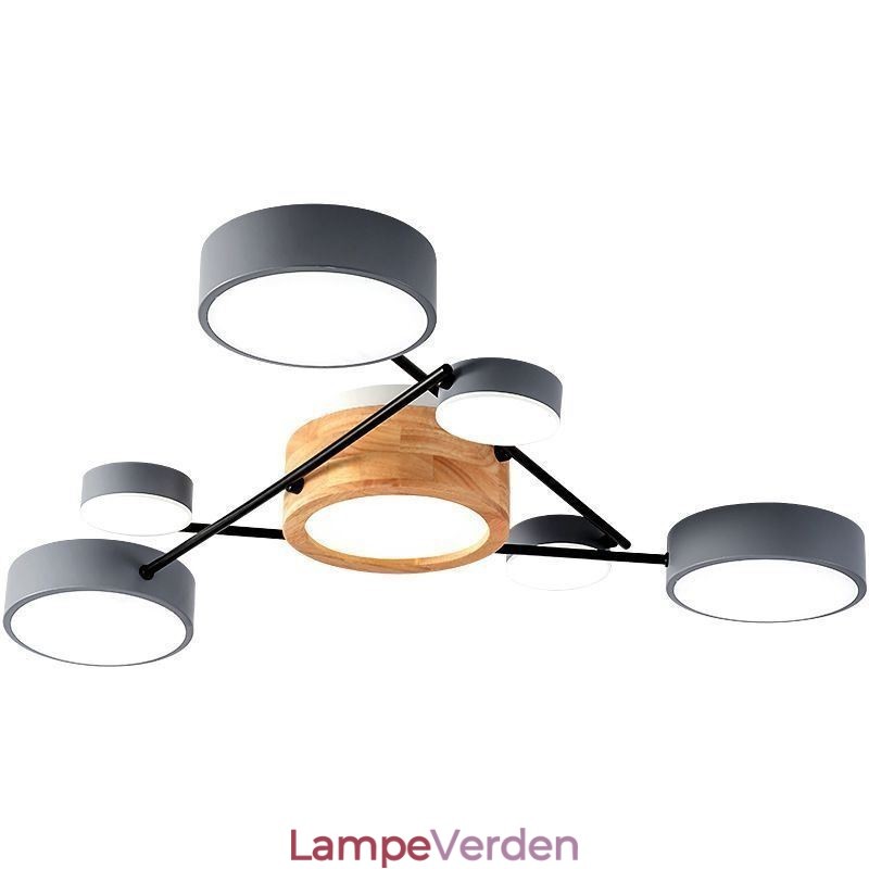 Moderne molekylær form akryl loftslampe