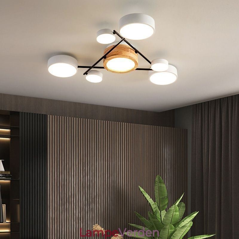 Moderne molekylær form akryl loftslampe