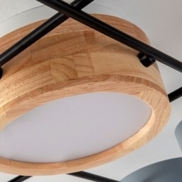 Moderne molekylær form akryl loftslampe