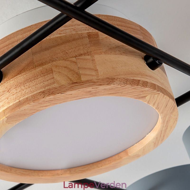 Moderne molekylær form akryl loftslampe