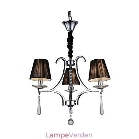 Moderne moderne krystal krom metal lysekrone Moderne moderne krystal krom metal lysekrone