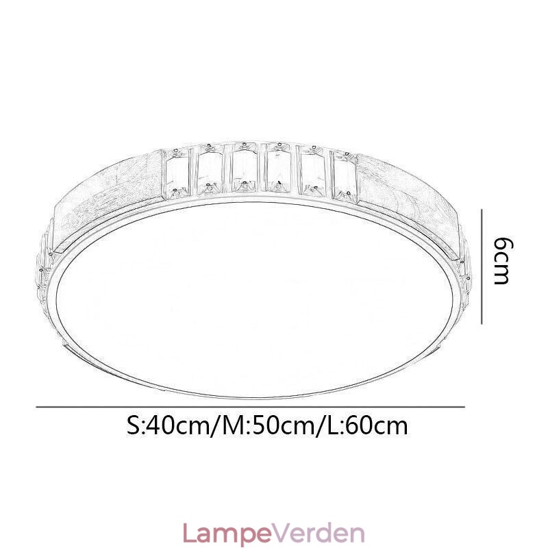 Japansk loftslampe Minimalistisk Flush Mount belysningsarmatur