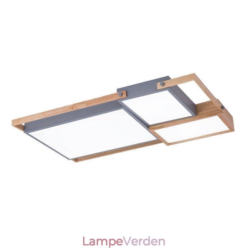 Moderne Loftslys Splejsning Rektangulær Loftslampe