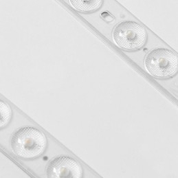 Moderne Loftslys Splejsning Rektangulær Loftslampe