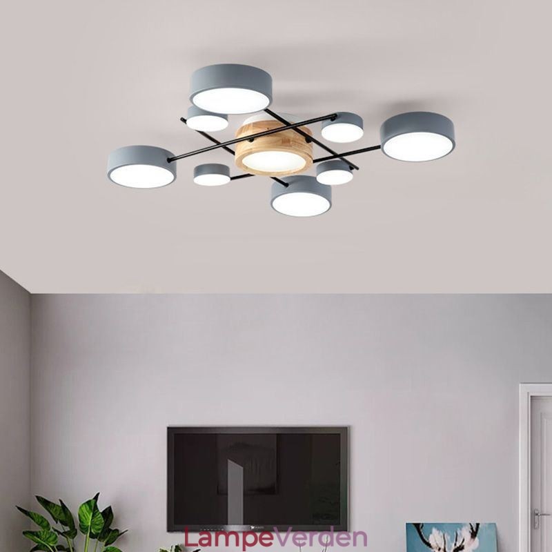 Moderne Loftslys Splejsning Firkantet Loftslampe