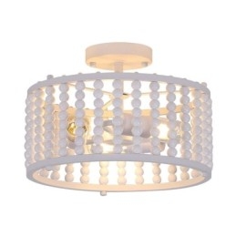 3 Lys Loftsbelysning Træperle Loft Lampway Foyer