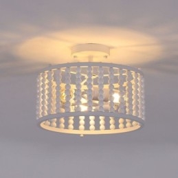 3 Lys Loftsbelysning Træperle Loft Lampway Foyer