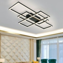 Moderne Loftslampe Geometrisk Firkantet Loftslampe