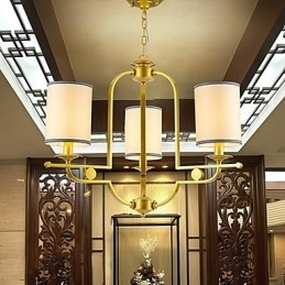 Moderne moderne metal lysekrone