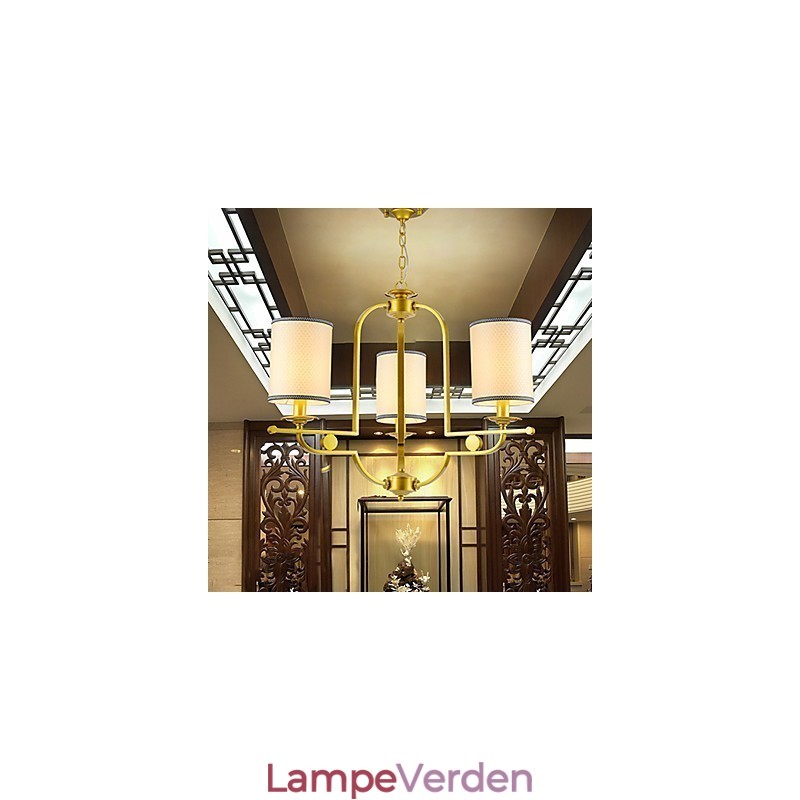 Moderne moderne metal lysekrone