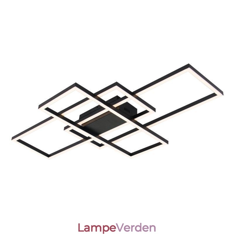 Moderne Loftslampe Geometrisk Firkantet Loftslampe