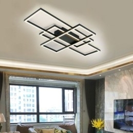 Moderne Loftslampe Geometrisk Firkantet Loftslampe