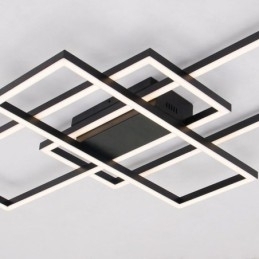 Moderne Loftslampe Geometrisk Firkantet Loftslampe