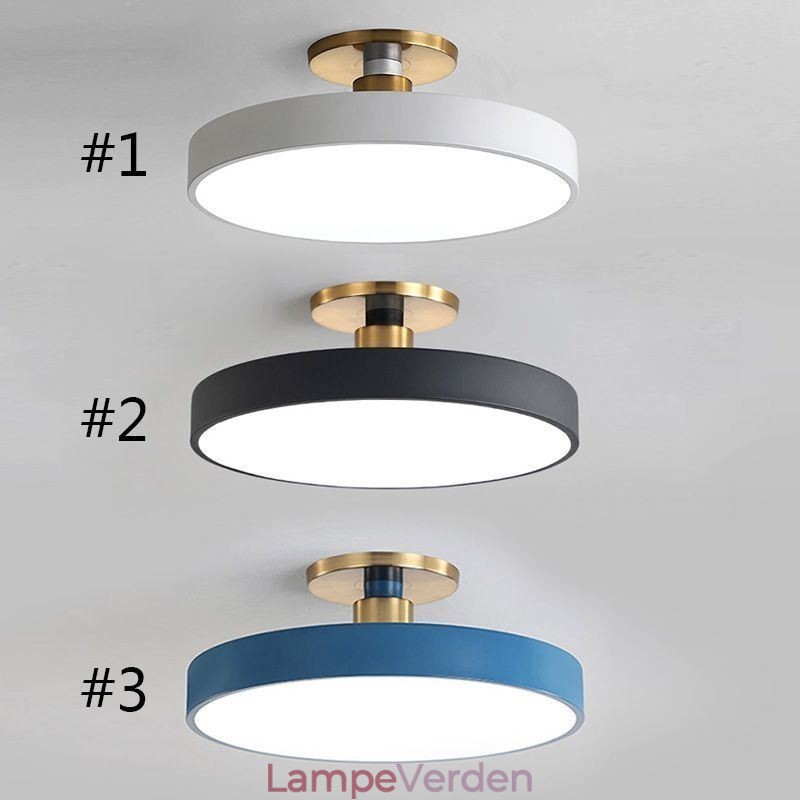 Moderne runde loftslamper akryl loftslampe