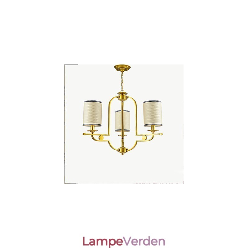 Moderne moderne metal lysekrone
