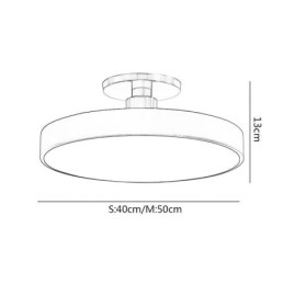 Moderne runde loftslamper akryl loftslampe